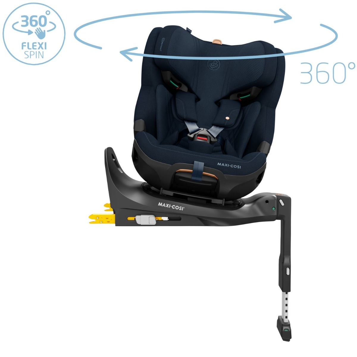 Maxi-Cosi Emerald 360 Pro turvatool 0-36kg, Authentic Blue - Image 2