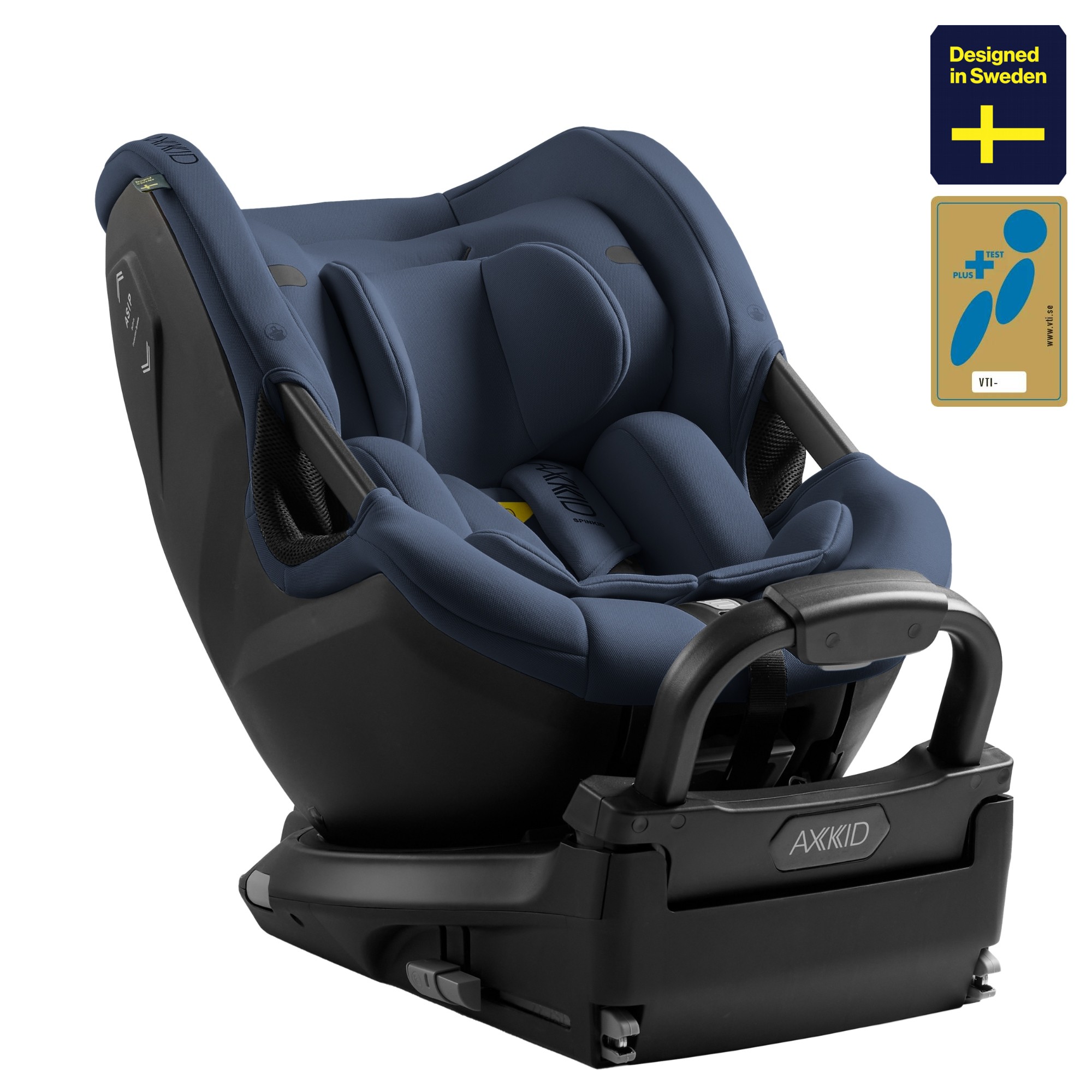 Axkid Spinkid 2 i-Size 180º turvatool 40-105cm/18kg, Glacier Lake Blue