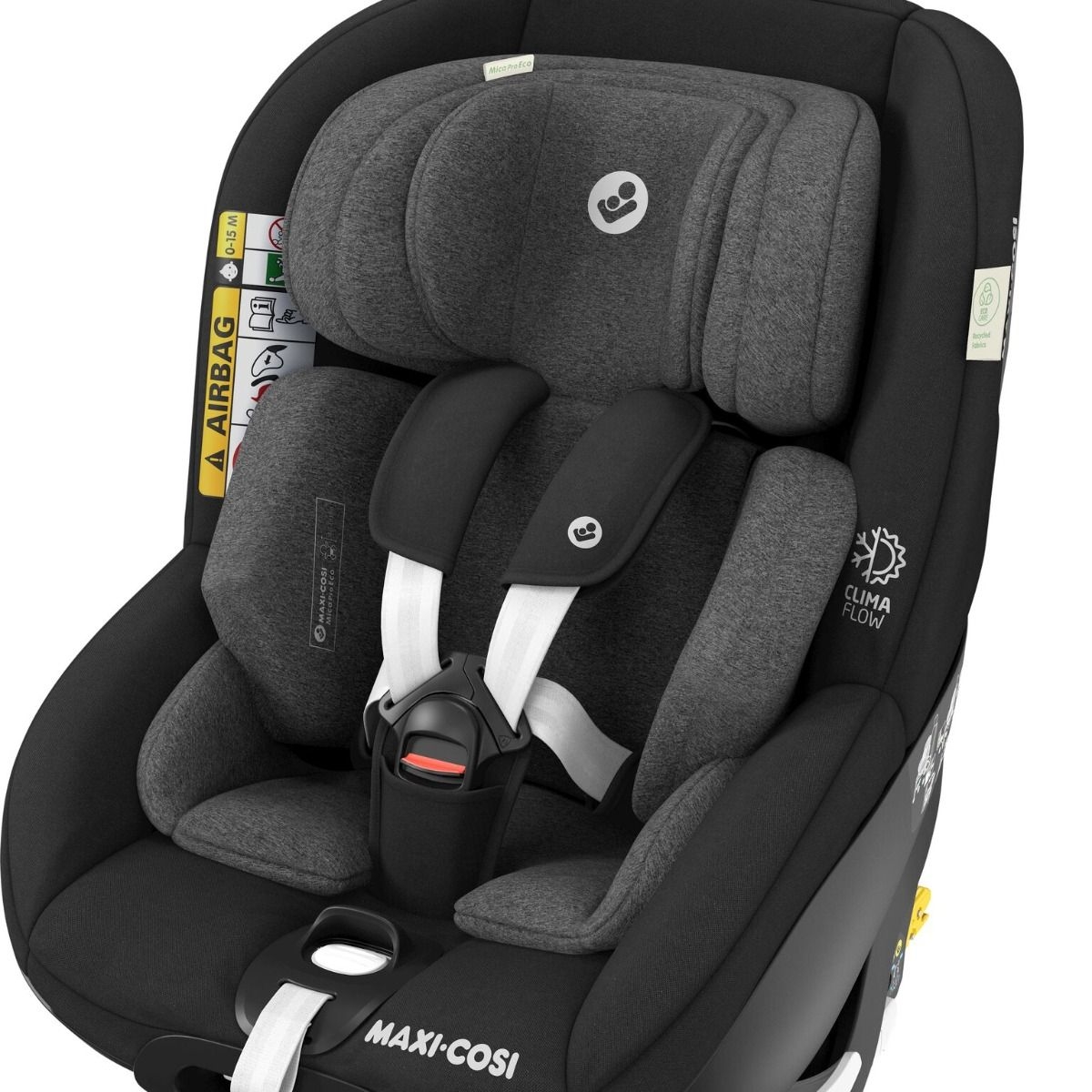Maxi-Cosi Mica Pro Eco turvatool, Authentic Black - Image 2