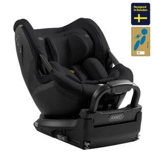 Axkid Spinkid 2 i-Size 180º turvatool 40-105cm/18kg, Coastal Storm Black