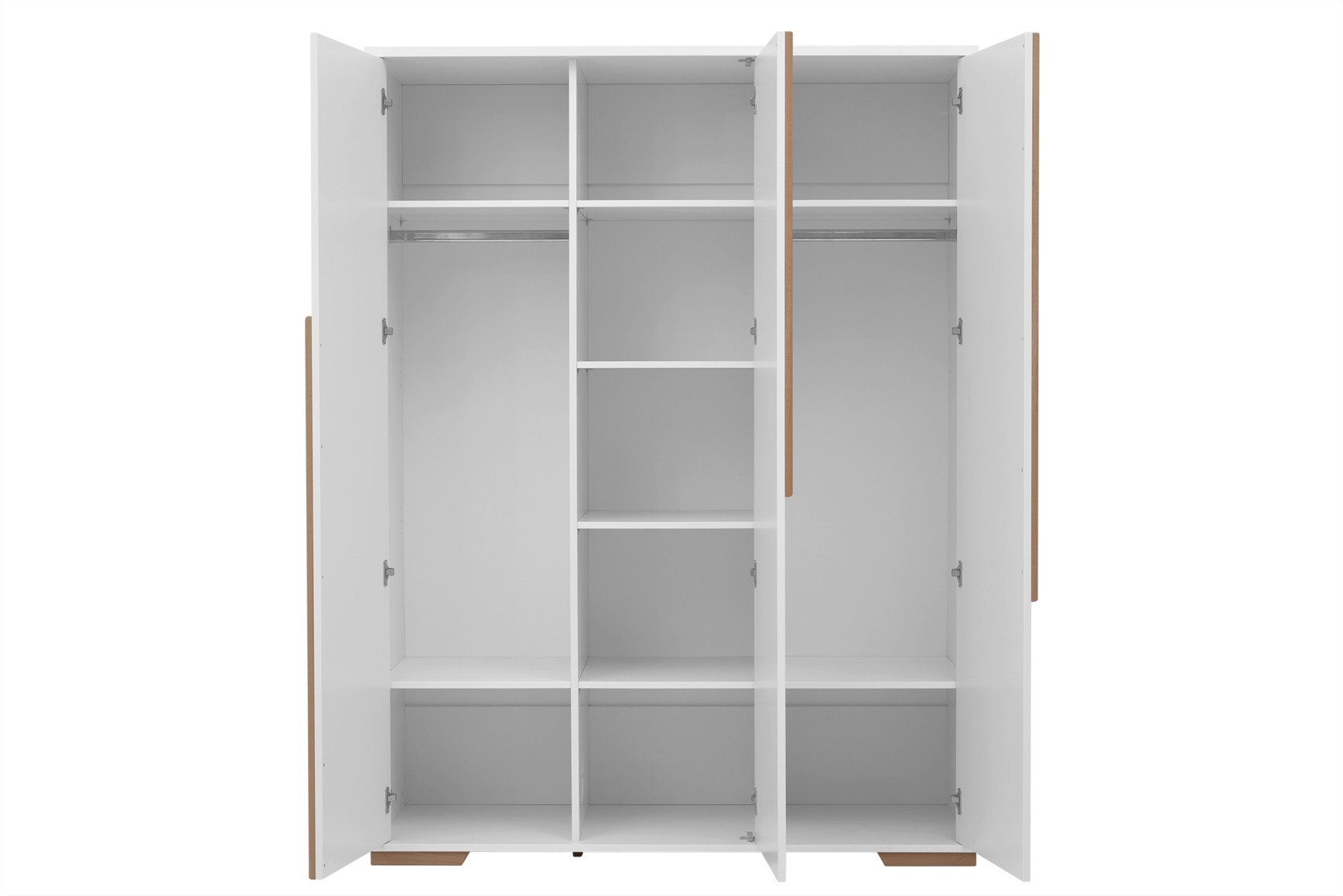 Riidekapp Snap kolme uksega, valge - Image 2