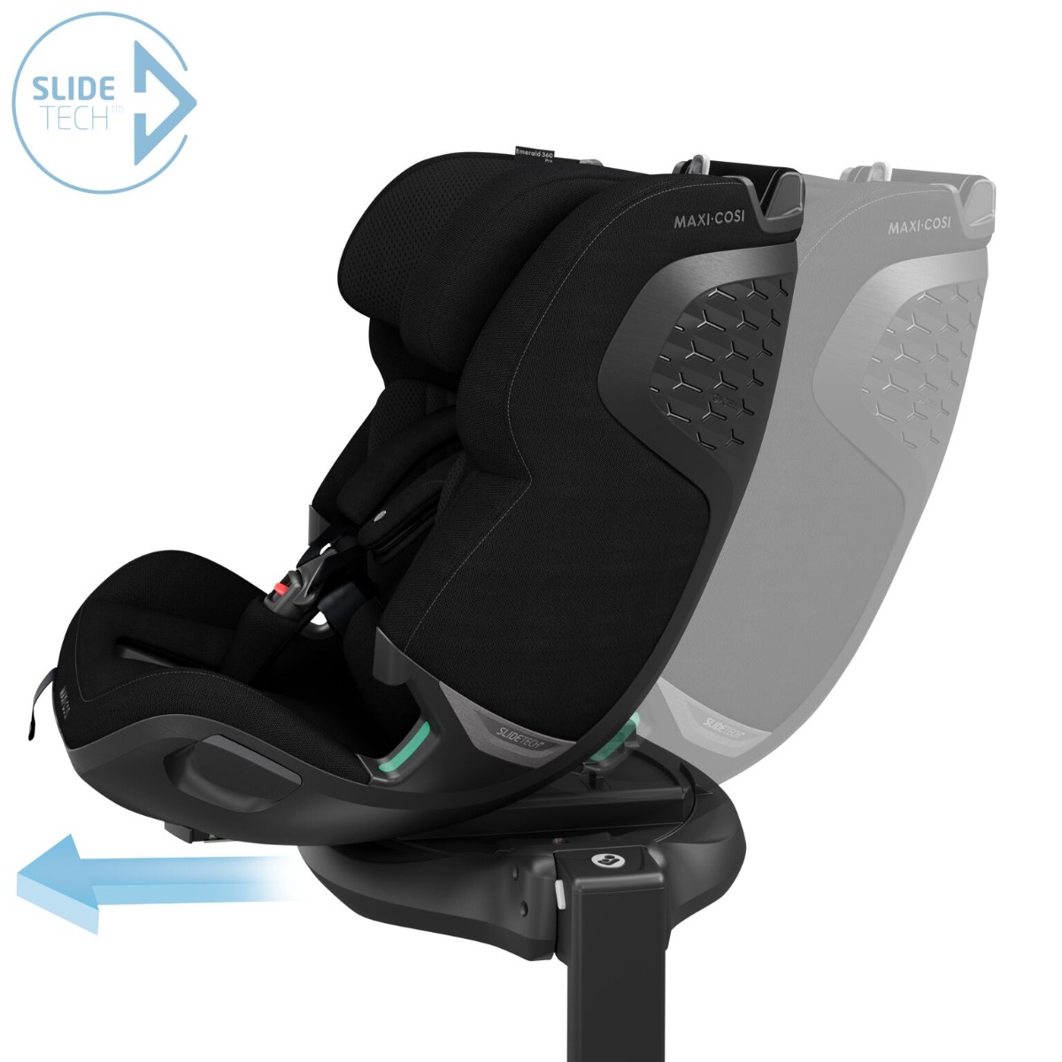 Maxi-Cosi Emerald 360 Pro turvatool 0-36kg, Authentic Black - Image 5