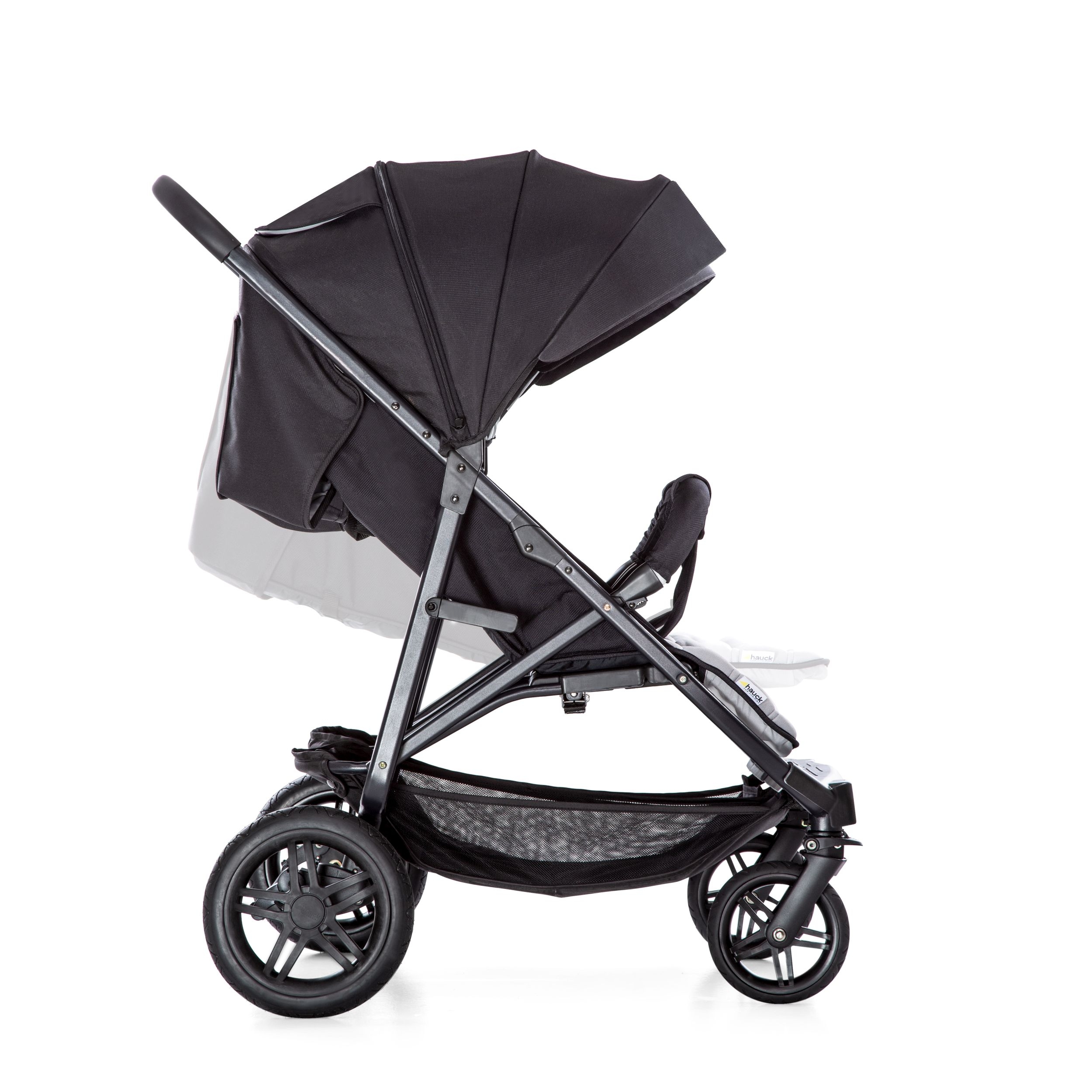 Hauck Rapid 3R Duo kaksikute jalutuskäru, Silver/Charcoal - Image 8