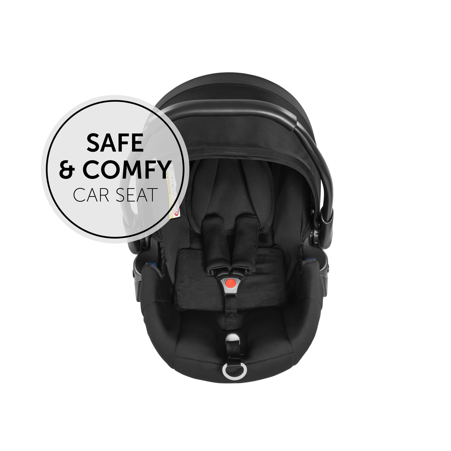 Hauck vanker-jalutuskäru Rapid 4 Trioset, Black — изображение 8