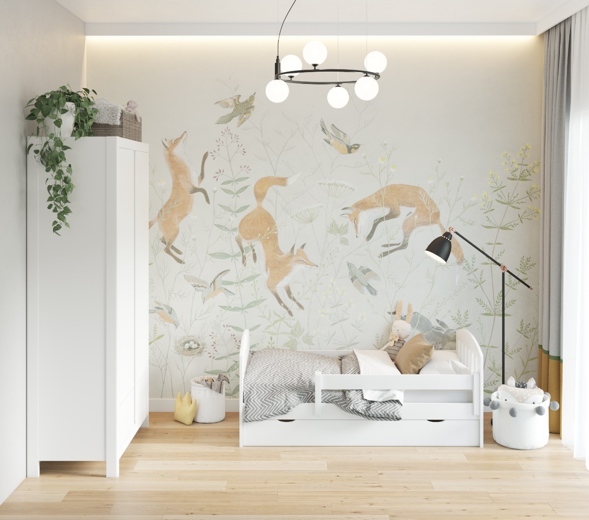 YappyLux noortevoodi 80x160, valge - Image 3