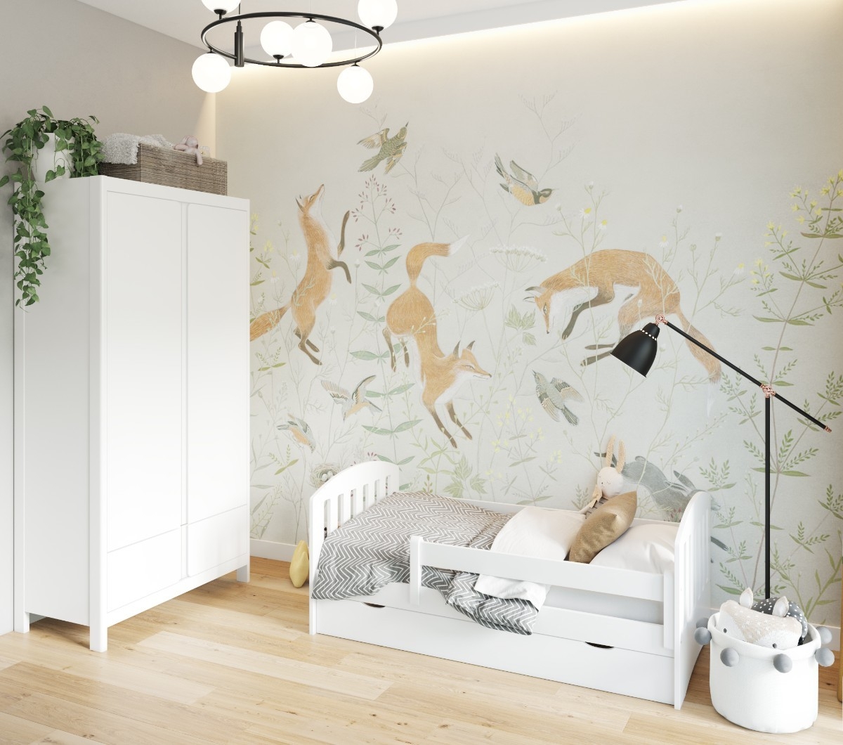 YappyLux noortevoodi 80x160, valge - Image 4