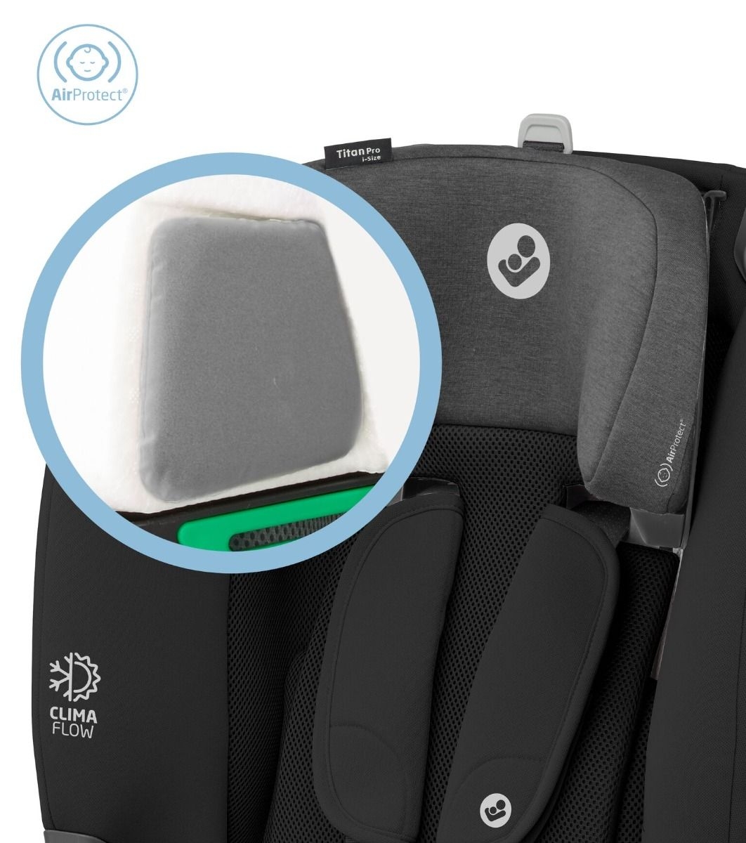 Maxi-Cosi Titan Pro i-Size turvatool 9-36kg, Authentic Black - Image 9