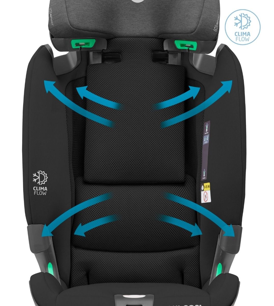 Maxi-Cosi Titan Pro i-Size turvatool 9-36kg, Authentic Black - Image 8