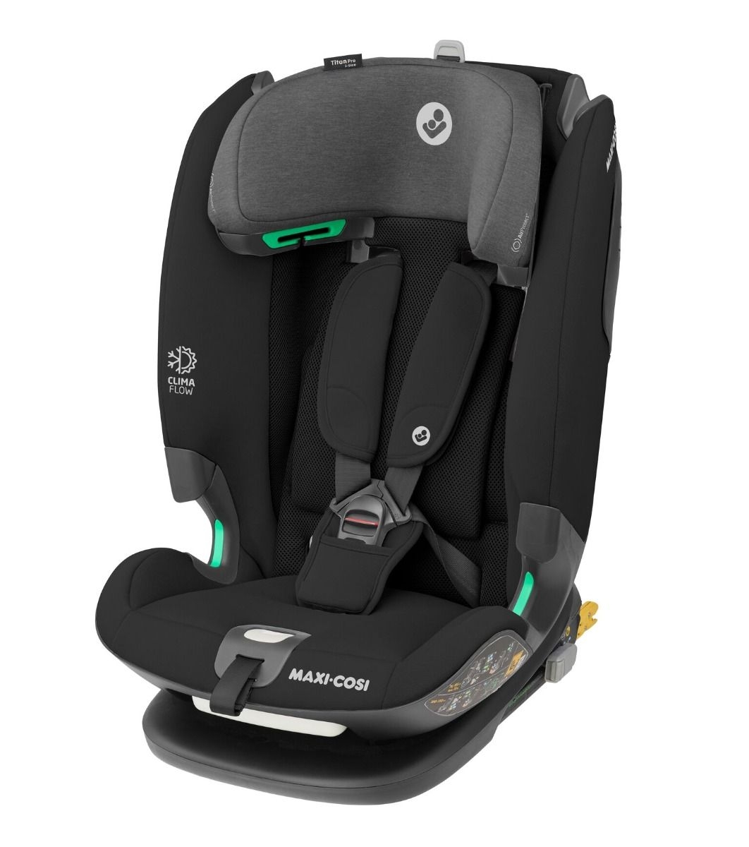 Maxi-Cosi Titan Pro i-Size turvatool 9-36kg, Authentic Black