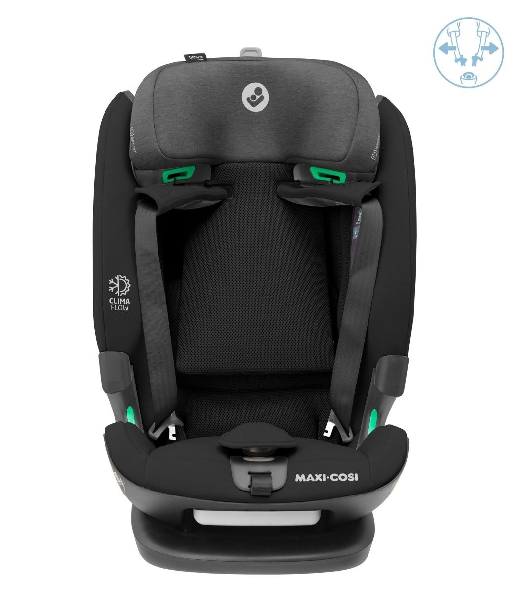 Maxi-Cosi Titan Pro i-Size turvatool 9-36kg, Authentic Black - Image 4