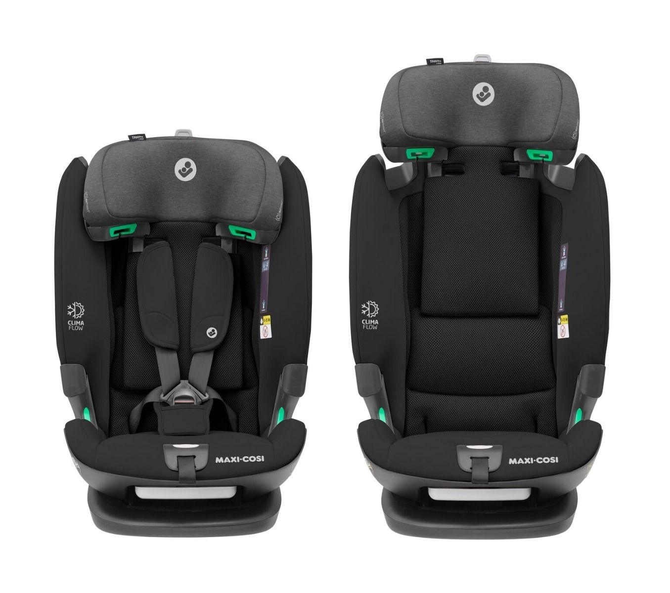 Maxi-Cosi Titan Pro i-Size turvatool 9-36kg, Authentic Black - Image 2