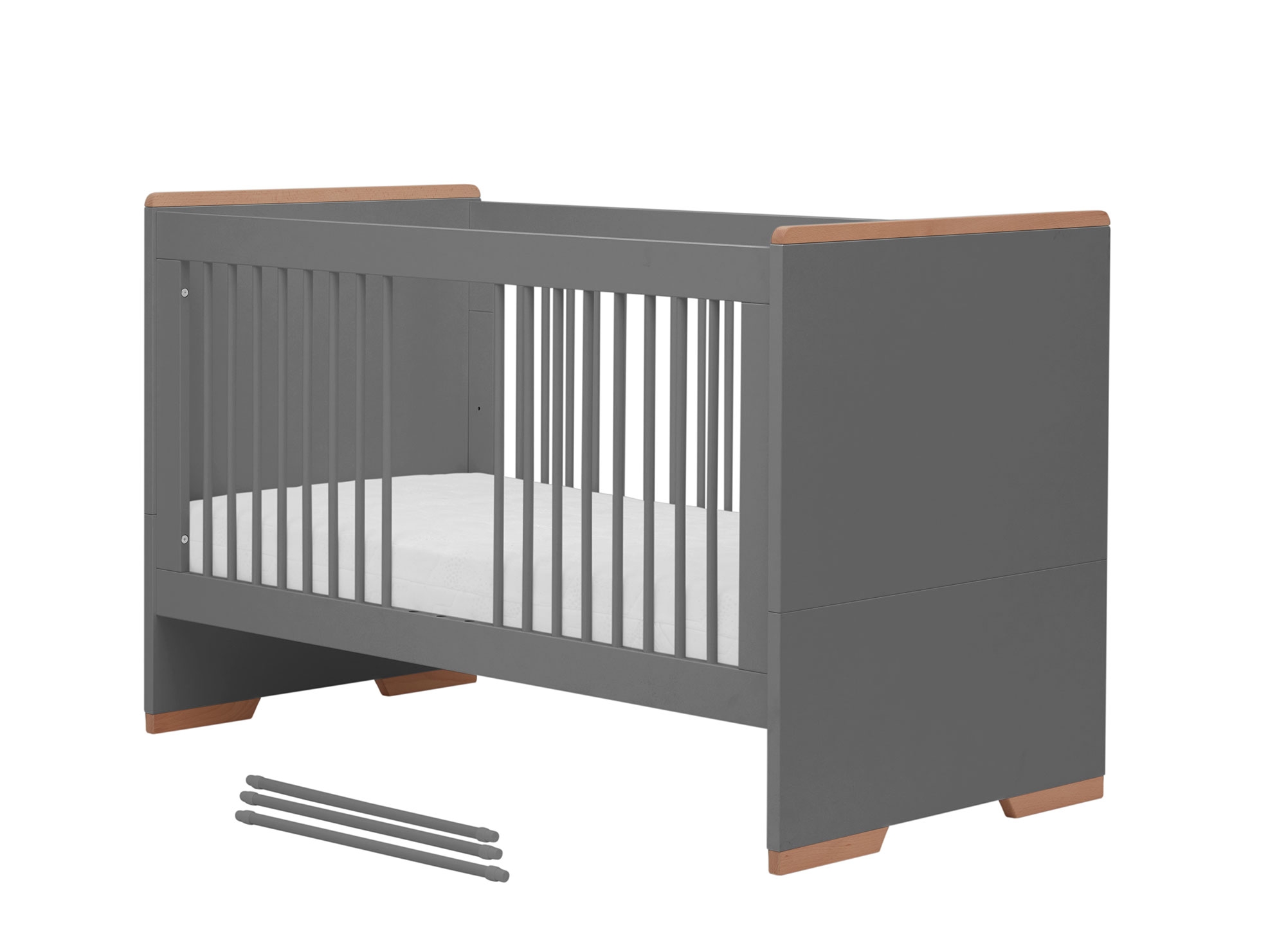 Beebivoodi Snap 70x140, tumehall - Image 2