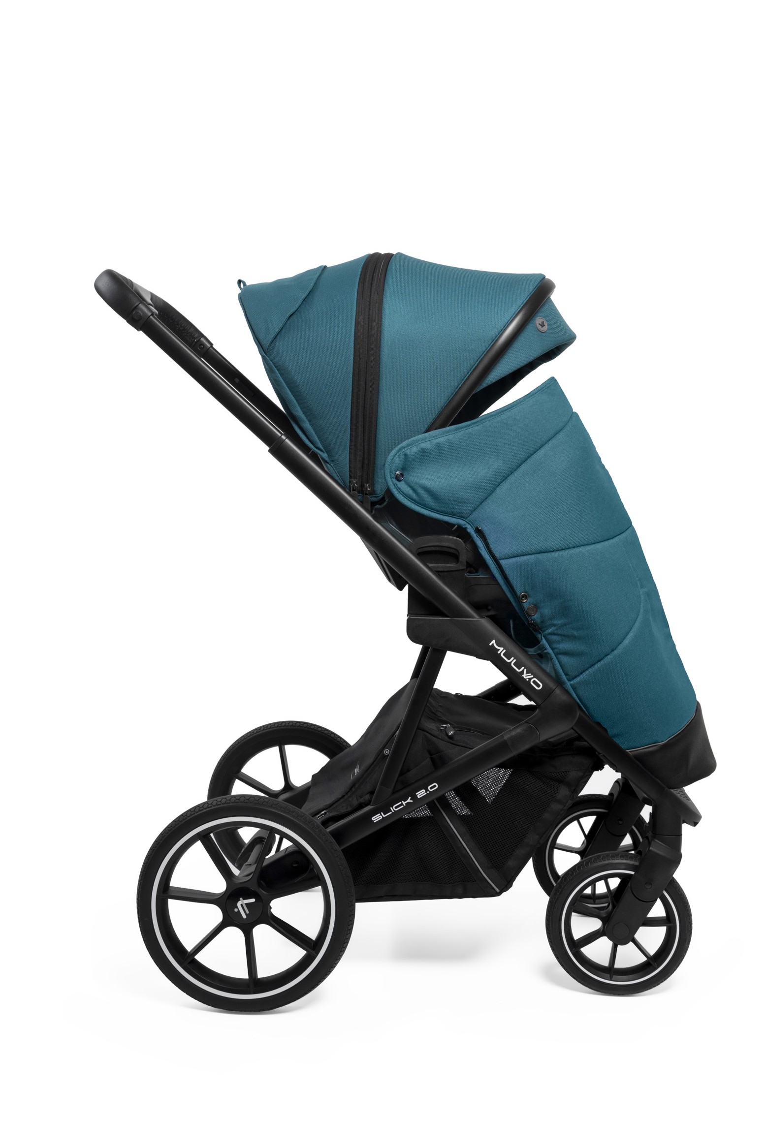 Muuvo Slick 2.0 jalutuskäru, Tropical Green — изображение 11