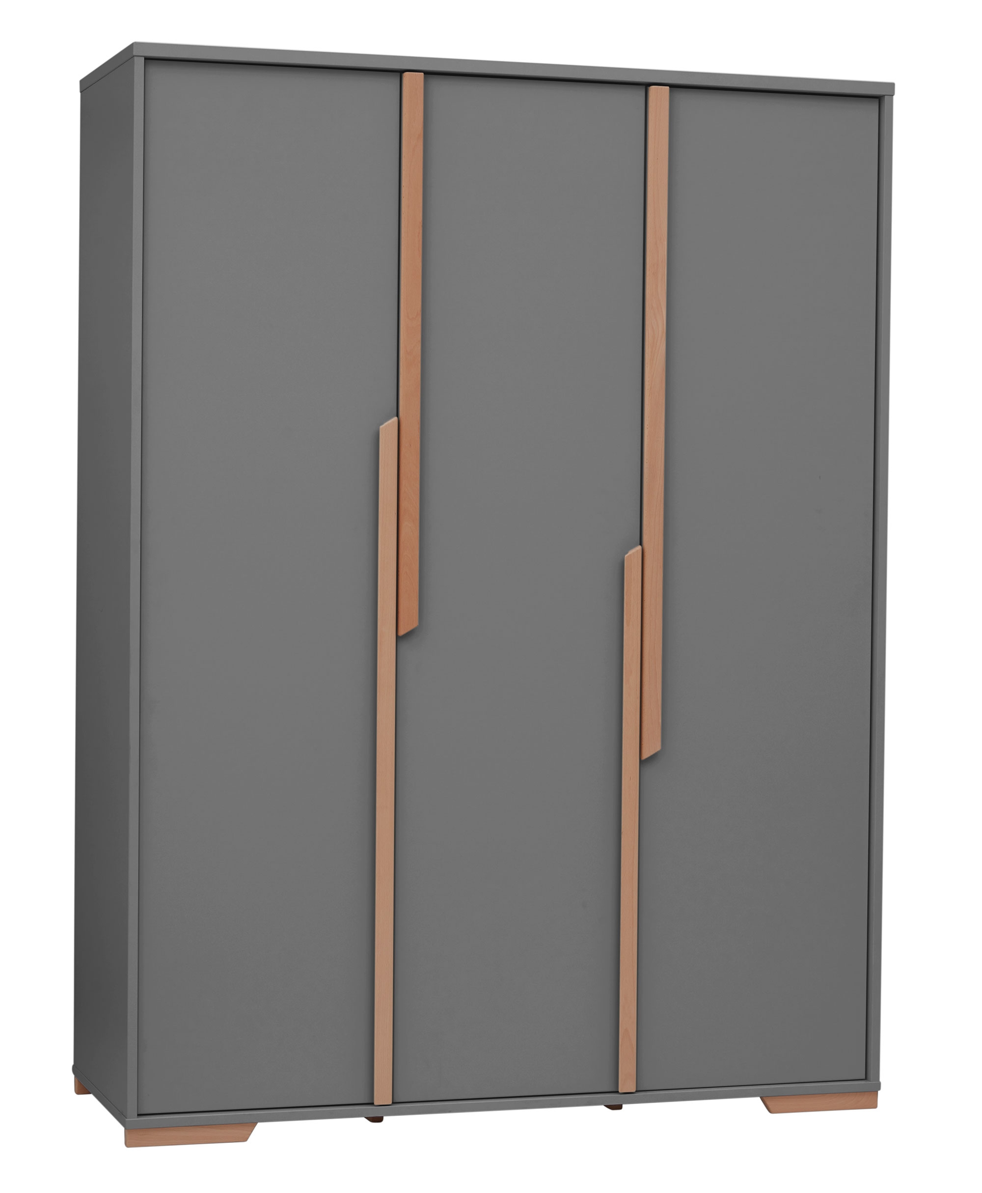 Riidekapp Snap kolme uksega, tumehall