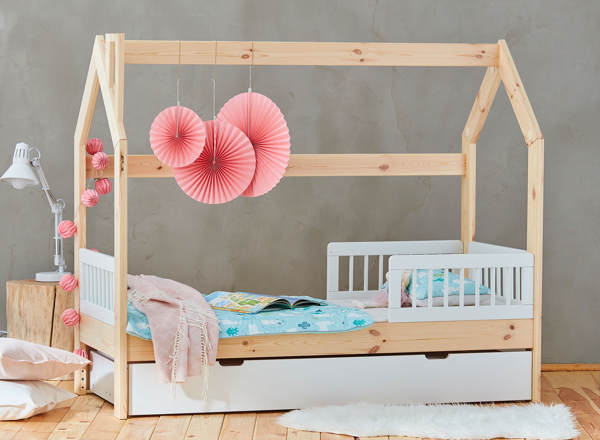 Majavoodi Pino House 70x160, voodikastiga - Image 7