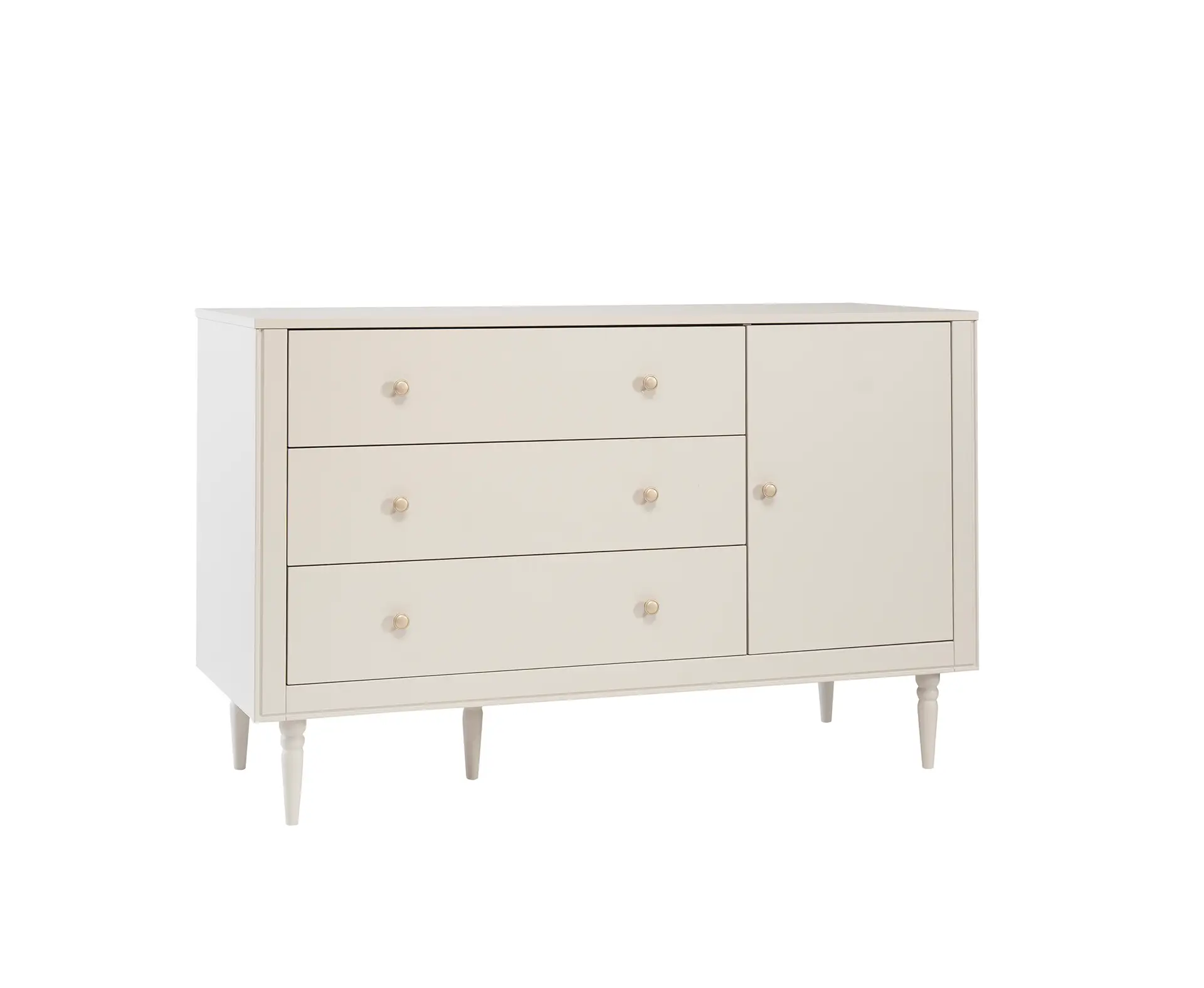 Kummut Petite wide mähkimisalusega, champagne - Image 2