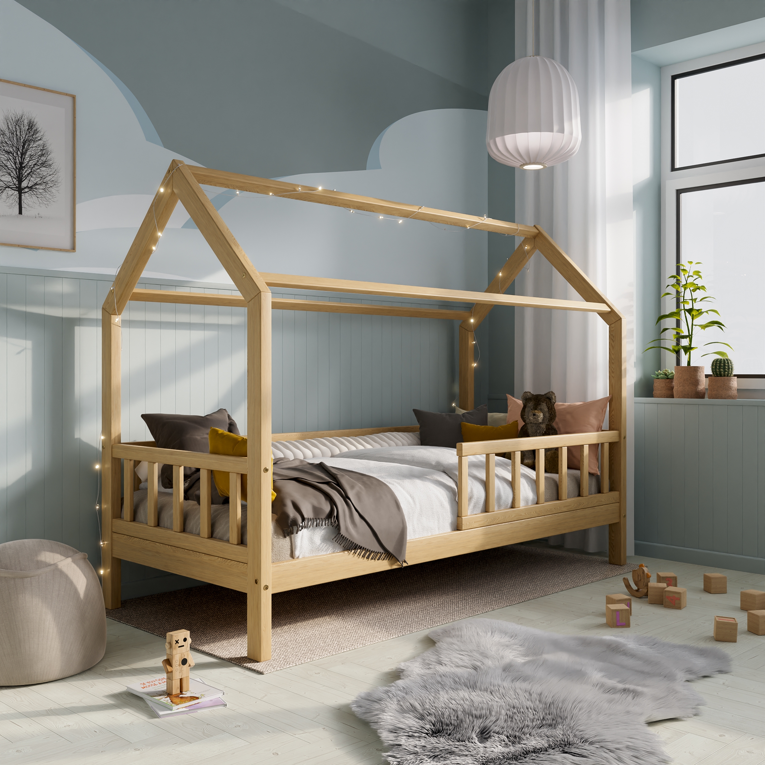 Majavoodi DreamHouse 90x200, natural