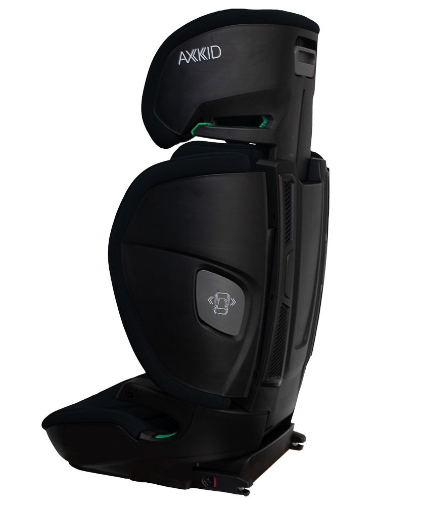 Axkid Nextkid i-Size turvatool 100-150cm, Shell Black - Image 4