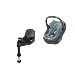 Maxi-Cosi Coral 360 + FamilyFix 360 Pro alus, Essential Grey