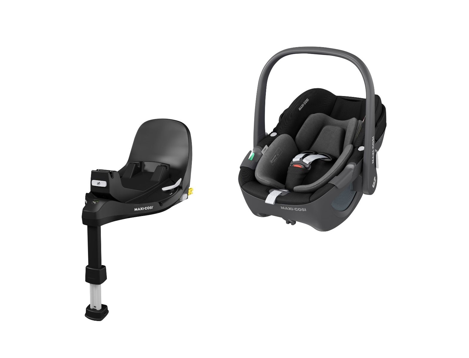 Maxi-Cosi Pebble 360 turvahäll + FamilyFix 360 Pro alus, Essential Black