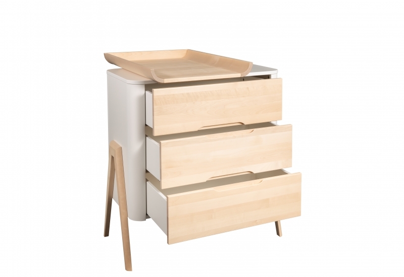 Kummut Torsten mähkimisalusega, valge/wax — изображение 2