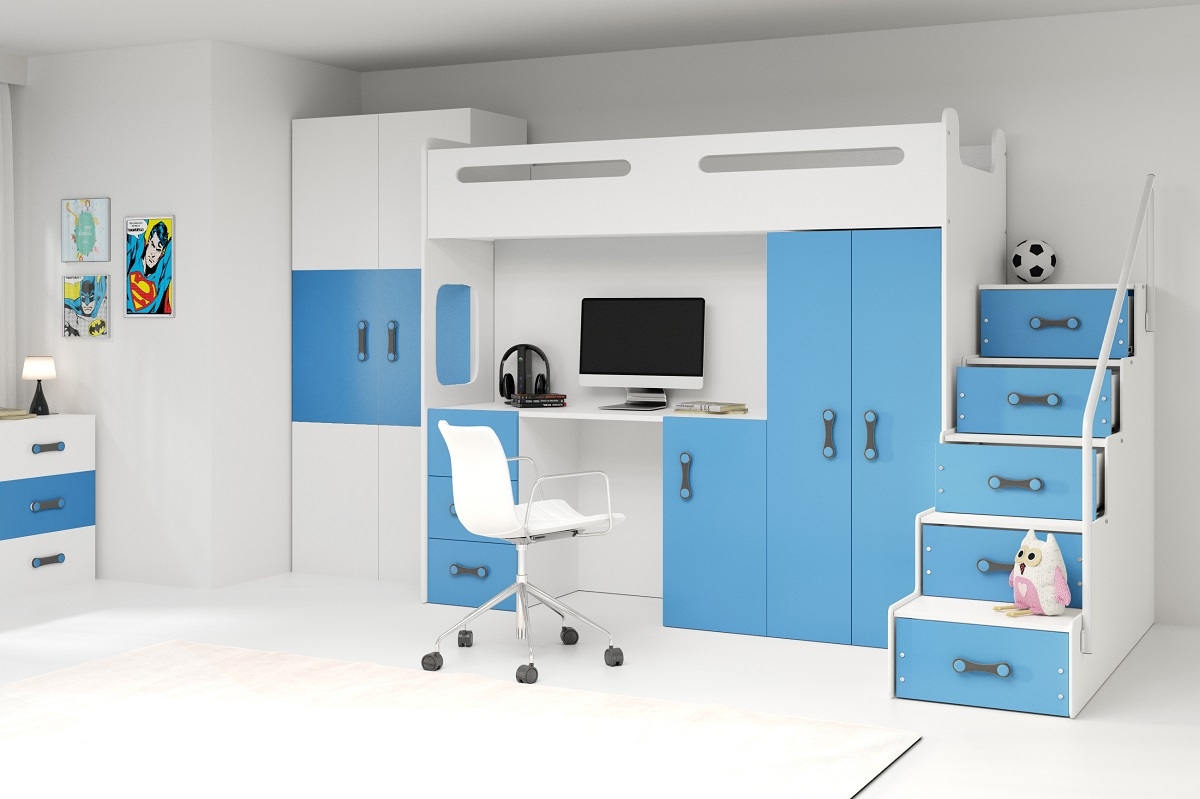 Narivoodi komplekt MAX 4, sinine