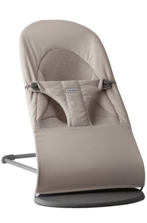 Babybjörn Balance Soft lamamistool, Woven/Jersey Tri-Fabric, Sand grey