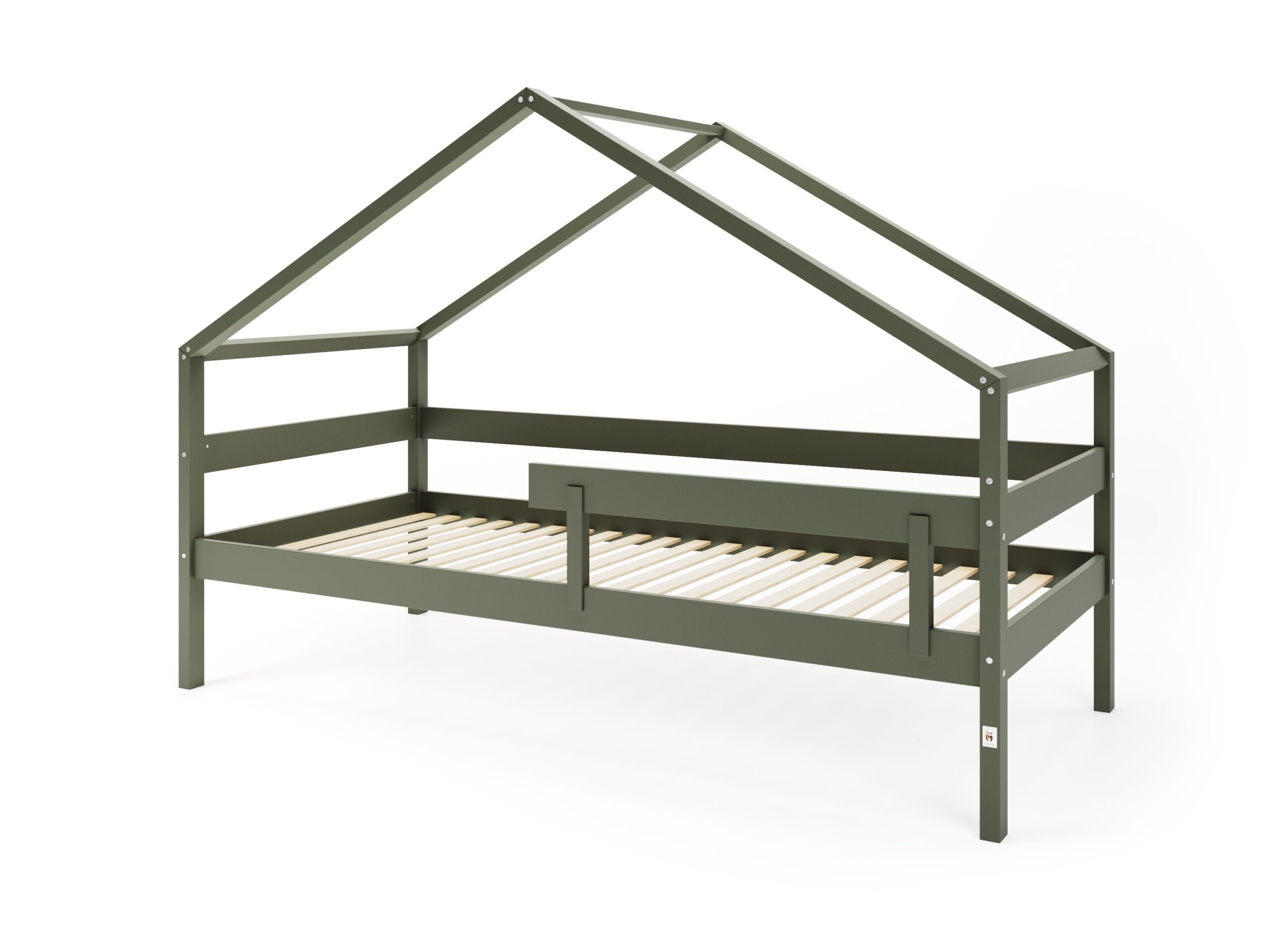 YappyHytte majavoodi 90x200, Green