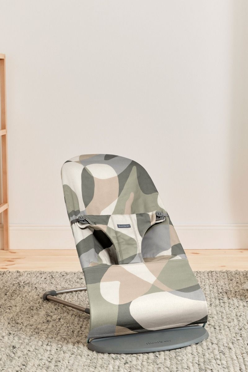 Babybjörn Bouncer Bliss Cotton lamamistool, Khaki-Green — изображение 5