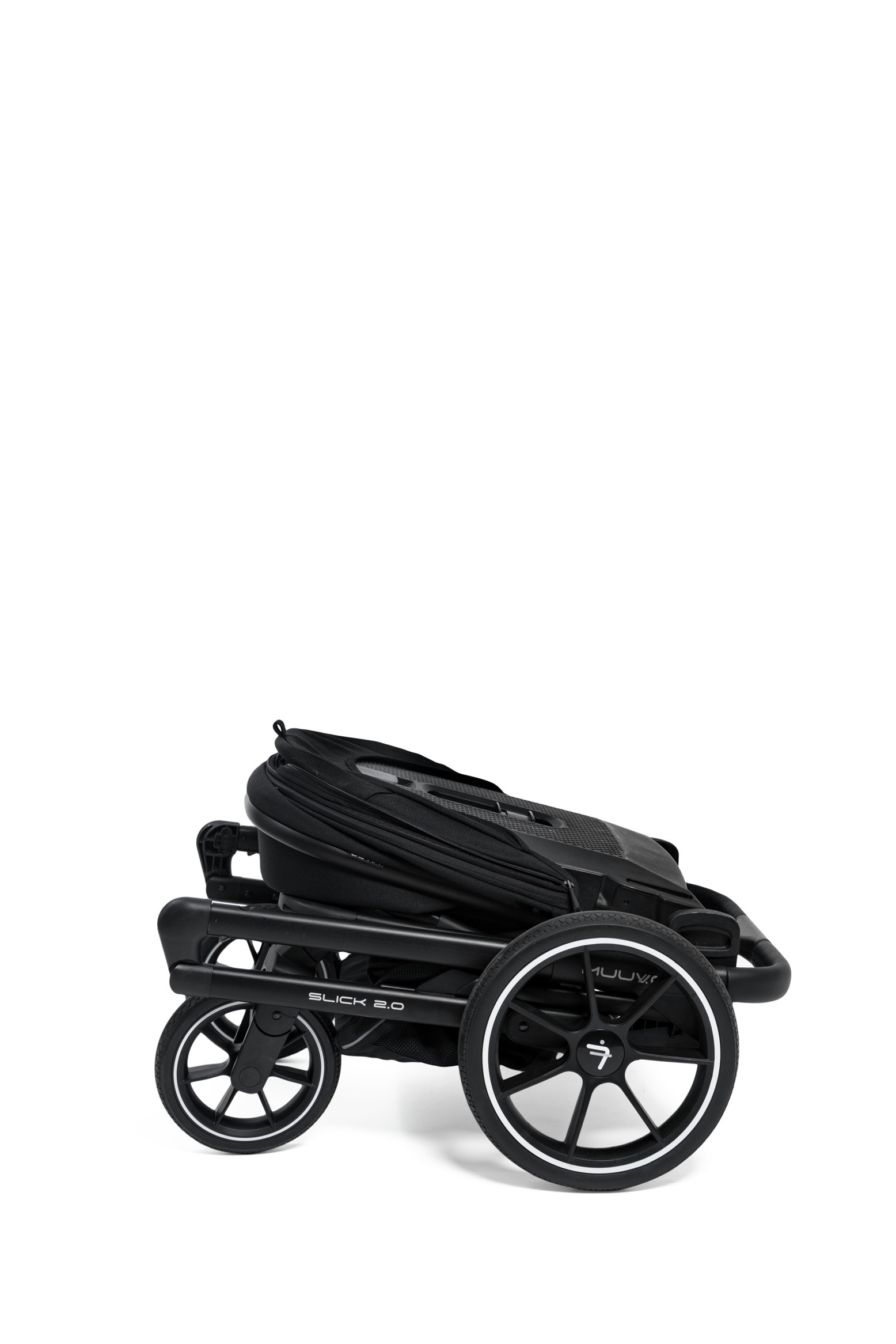 Muuvo Slick 2.0 jalutuskäru, Classic Black — изображение 9