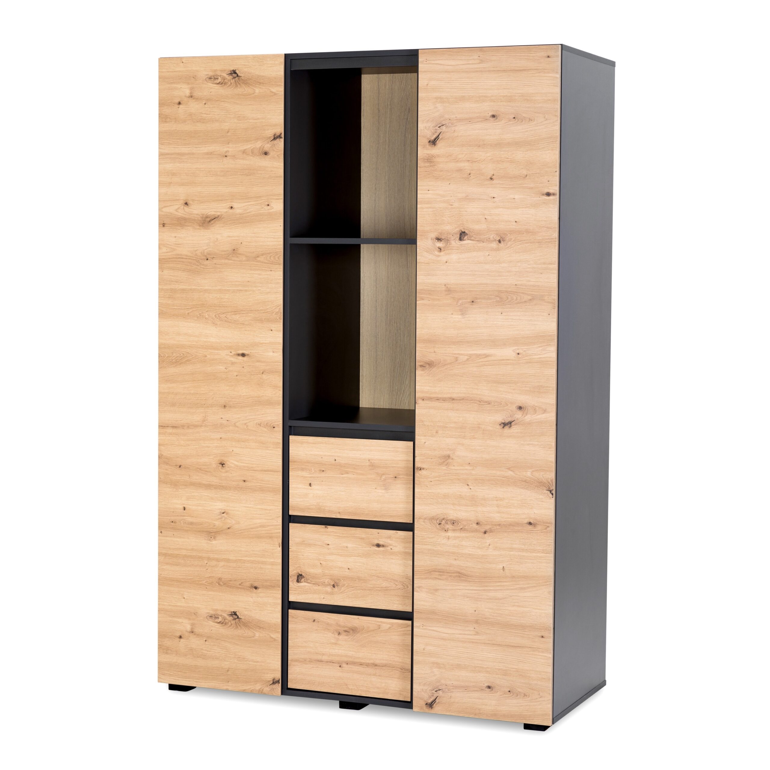 Riidekapp Dalia 3, Anthracite