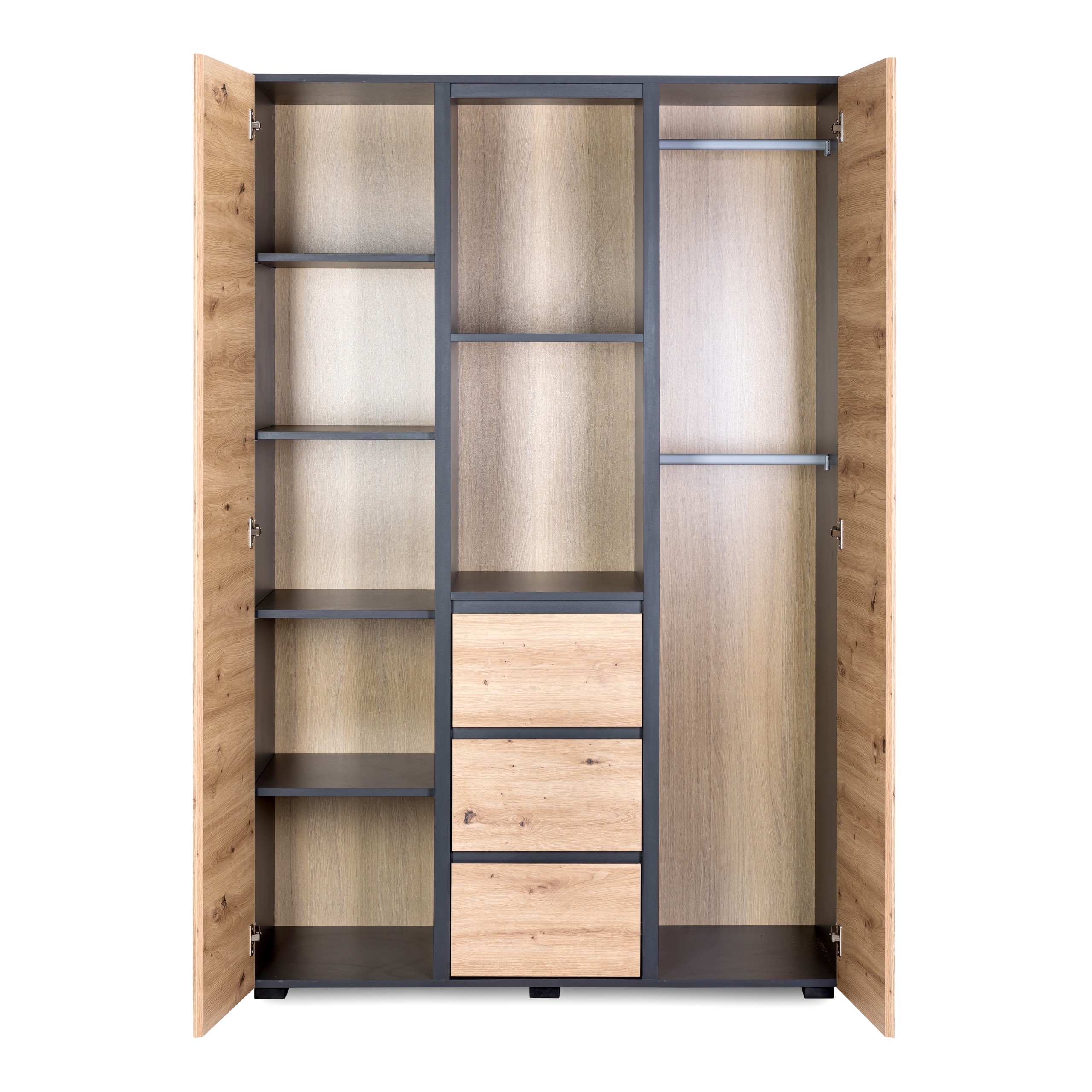 Riidekapp Dalia 3, Anthracite — изображение 2