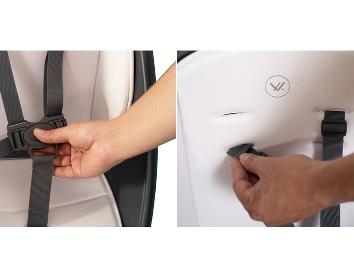 Muuvo Choc 2 (2026) pöördfunktsiooniga 360° söötmistool, Graphite — изображение 9