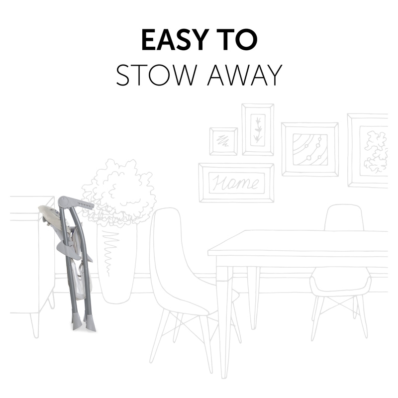 Hauck Sit N Fold söögitool Pooh Exploring - Image 4