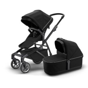 Thule Sleek vankrikomplekt 2in1, Black/Midnight Black