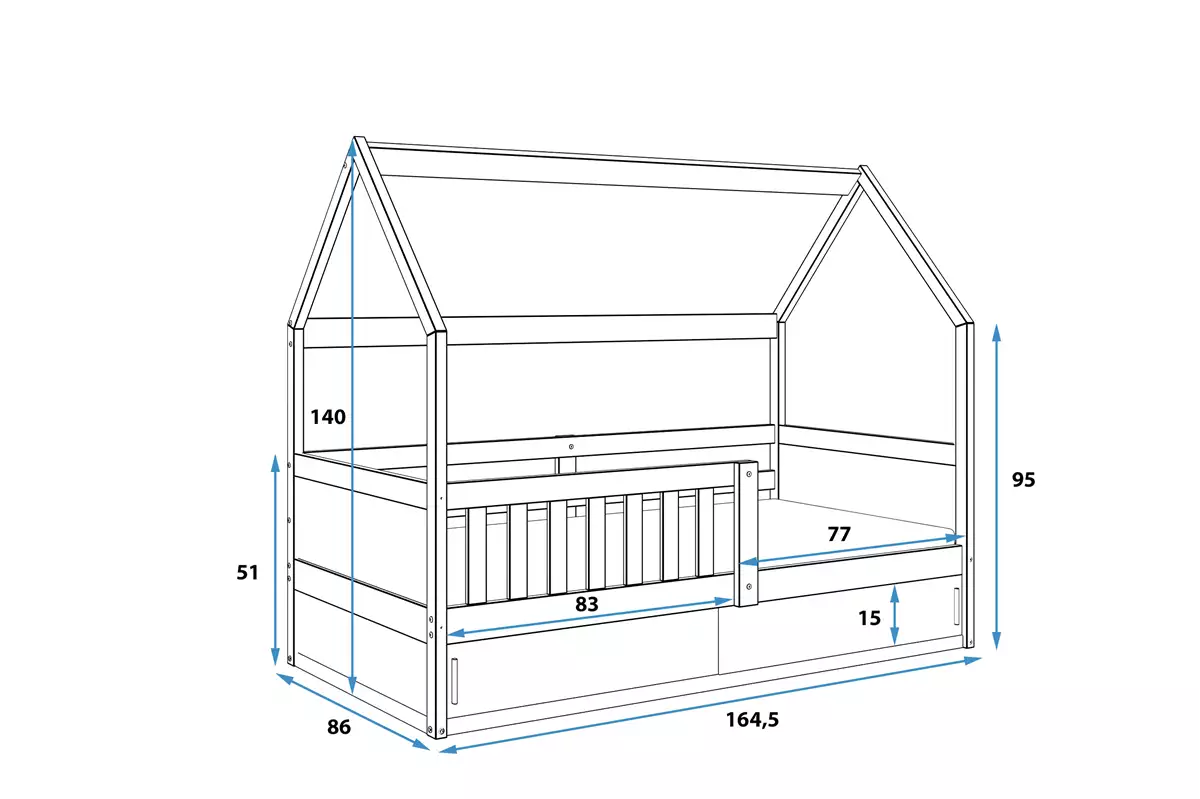 Majavoodi Smart 80x160, natural - Image 4