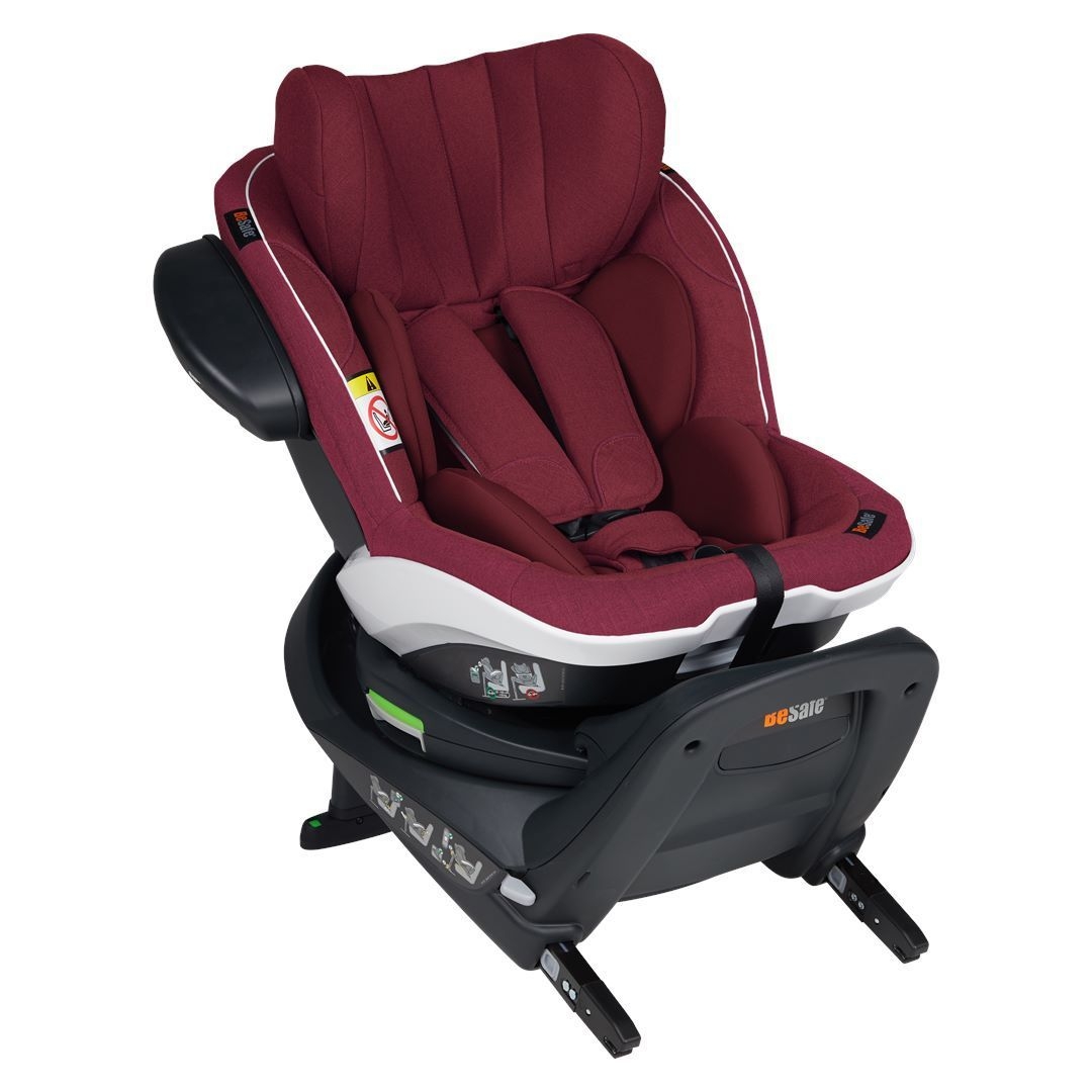 BeSafe turvatool iZi Twist B i-Size, Burgundy Melange - Image 8