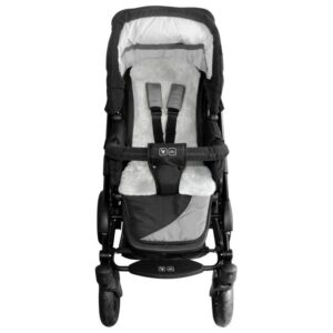 Heitmann Felle lambanahk jalutuskärusse 77x35, Grey
