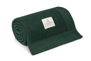 Memi bambustekk beebile, bottle green