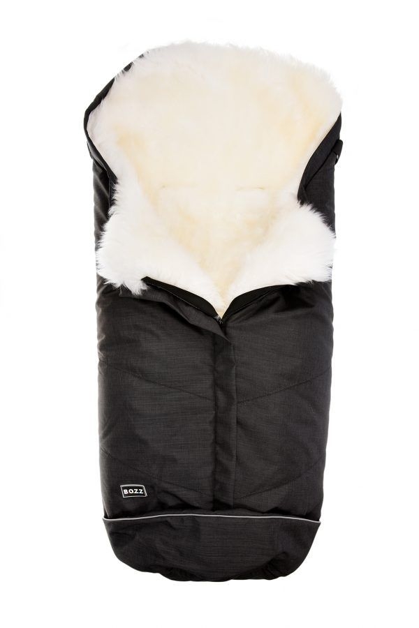 Bozz lambavillast soojakott pika karvaga, Black - White