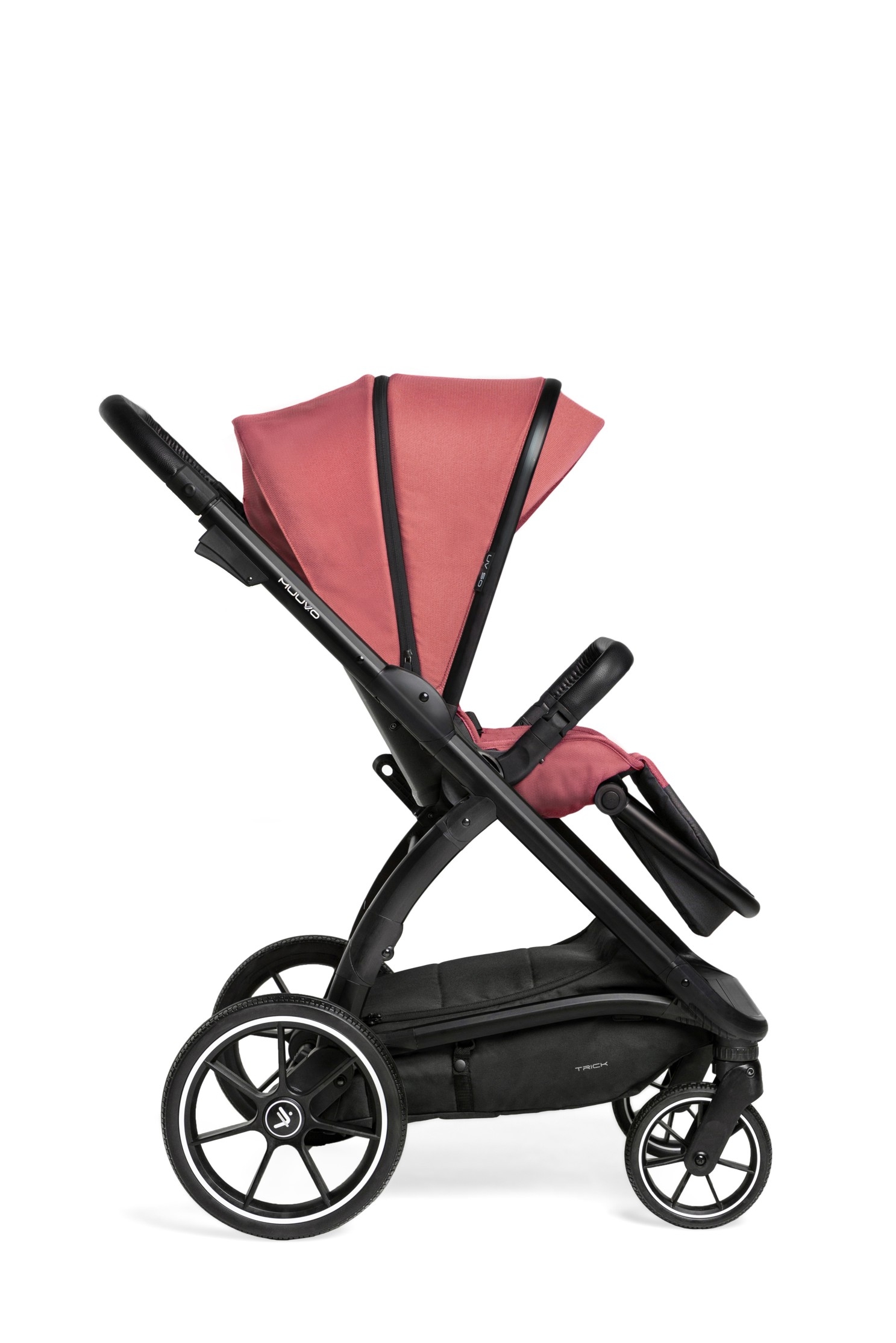 Muuvo Trick jalutuskäru, Pure Pink - Image 2