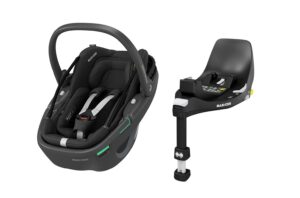 Maxi-Cosi Coral 360 turvahäll + FamilyFix 360 isofix alus, Essential Black