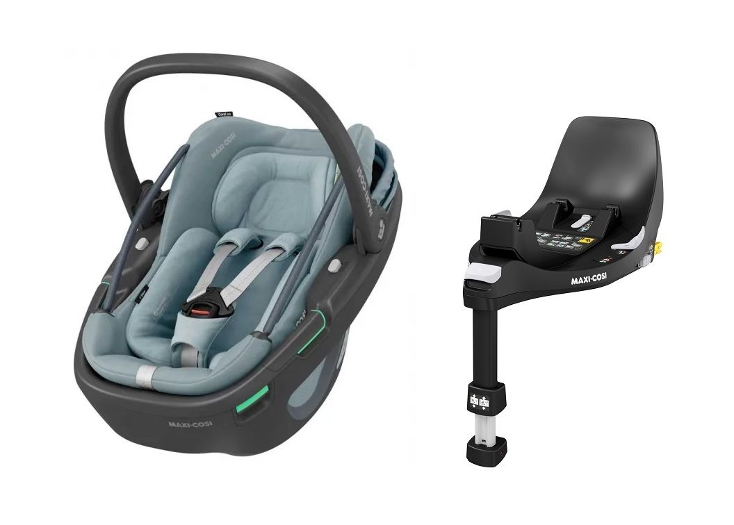 Maxi-Cosi Coral 360 turvahäll + FamilyFix 360 isofix alus, Essential Grey