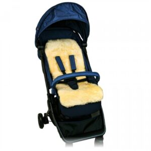 Heitmann Felle lambanahk jalutuskärusse 77x35, Golden Yellow