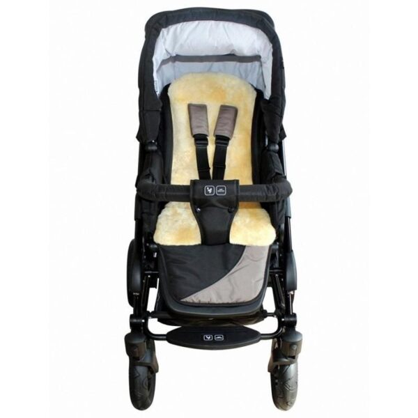 Heitmann Felle lambanahk jalutuskärusse 77x35, Golden Yellow — изображение 2