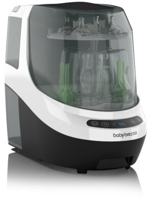 Baby Brezza Bottle Washer Pro täisautomaatne pudelite/tarvikute pesija, steriliseerija, kuivataja, White