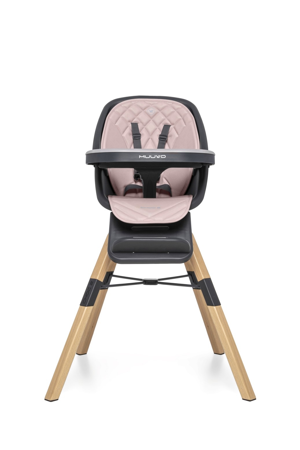 Muuvo Choc 2 (2026) pöördfunktsiooniga 360° söötmistool, Powder Pink — изображение 2