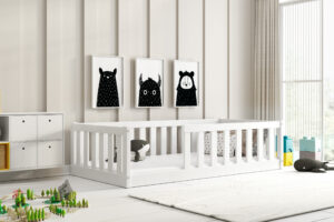 Lastevoodi Bella 80x160, valge