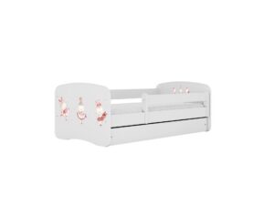 Lastevoodi Tantsivad Jänesed voodikastiga 80×160