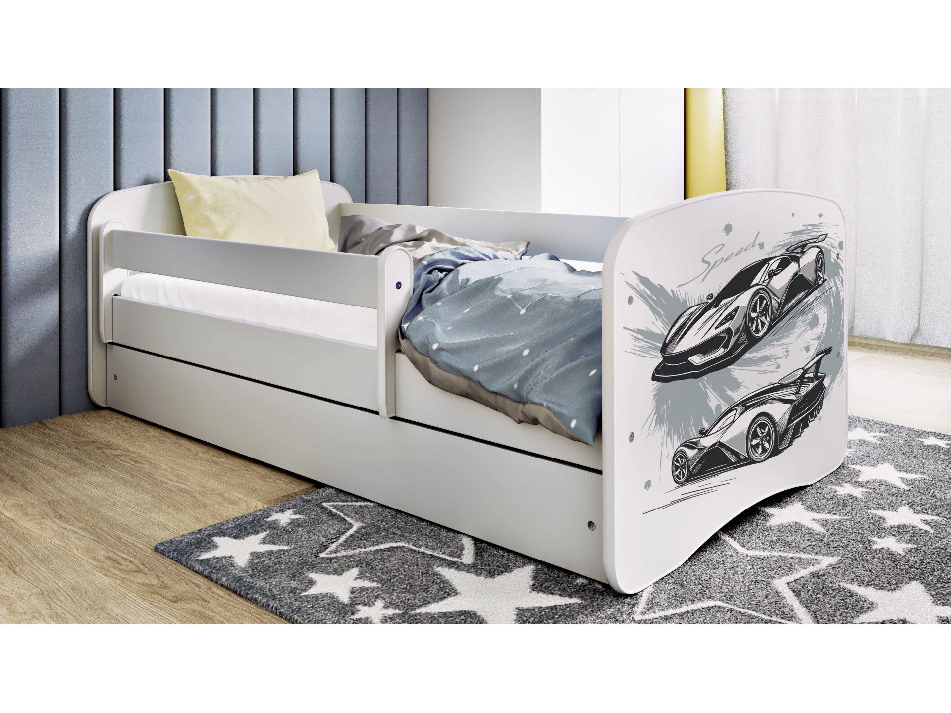 Lastevoodi Lamborghini voodikastiga 80×160 - Image 4